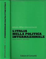 LìItalia nella politica internazionale. (1981-1982)