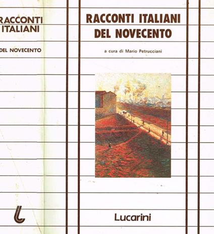 Racconti italiani del Novecento - Mario Petrucciani - copertina