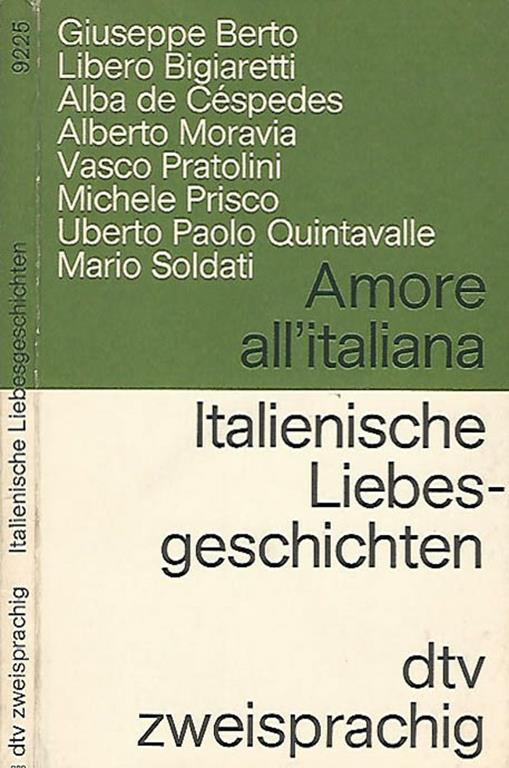 Amore all'italiana - Italienische Liebesgeschichten - copertina