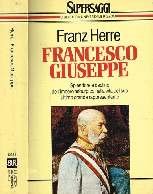 Francesco Giuseppe - Franz Herre - copertina