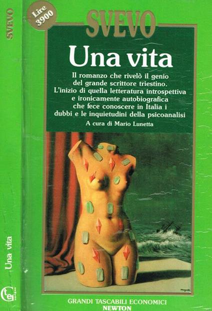 Una Vita - Italo Svevo - copertina