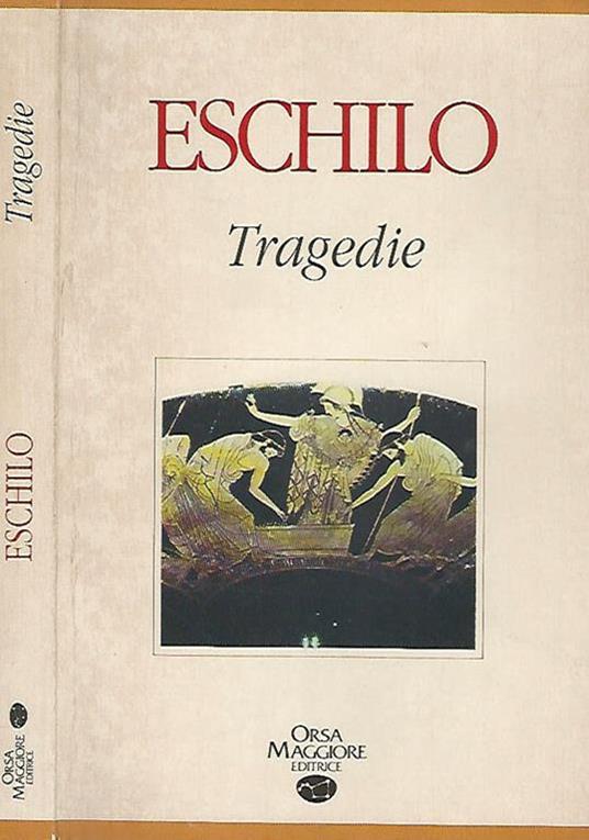 Tragedie - Eschilo - copertina