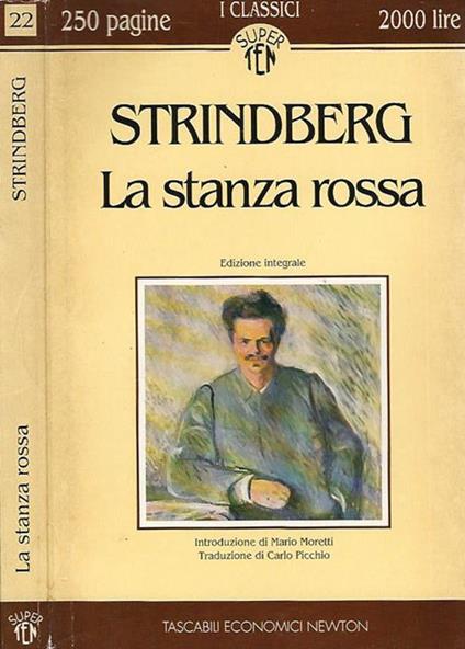 La stanza rossa - August Strindberg - copertina