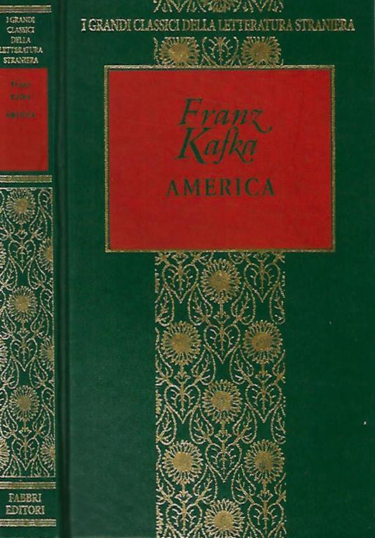 America - Franz Kafka - copertina