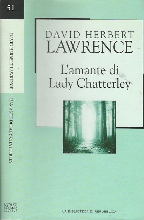 L' amante di Lady Chatterley - David Herbert Lawrence - copertina