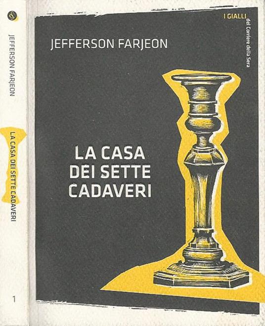 La casa dei sette cadaveri - Jefferson Farjeon - copertina