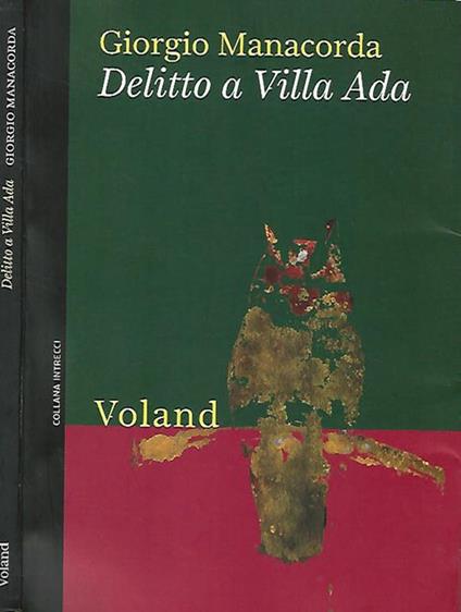 Delitto a Villa Ada - Giorgio Manacorda - copertina