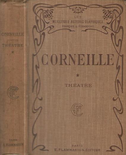 Theatre Tomo I - Pierre Corneille - copertina