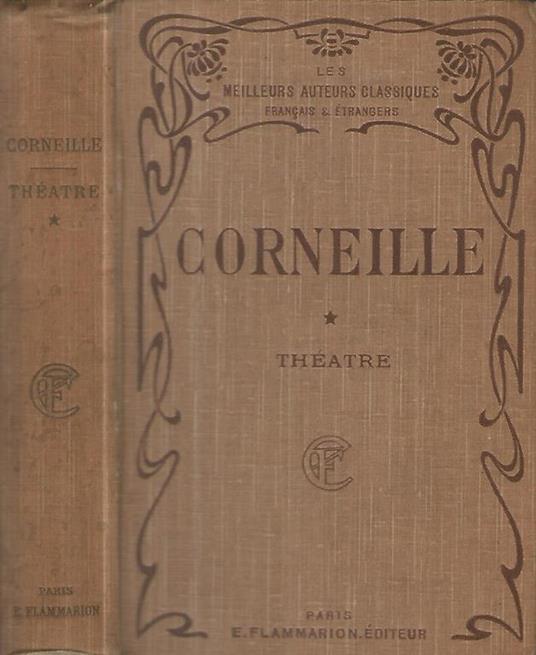 Theatre Tomo I - Pierre Corneille - copertina