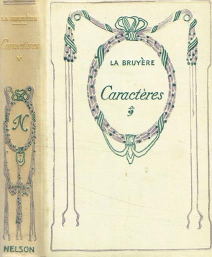 Caracteres - Jean de La Bruyère - copertina