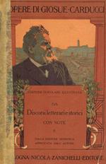 Discorsi letterari e storici. Dante, Petrarca e Boccacci. Discorsi