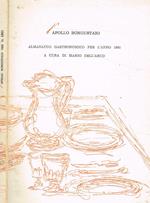 L' Apollo Bongustaio. Almanacco gastronomico per l'anno 1961