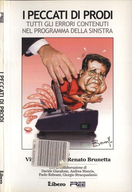 I peccati di Prodi. Tutti gli errori contenuti nel programma della sinistra - Vittorio Feltri - copertina