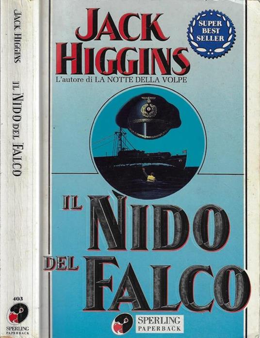 Il nido del falco - Jack Higgins - copertina