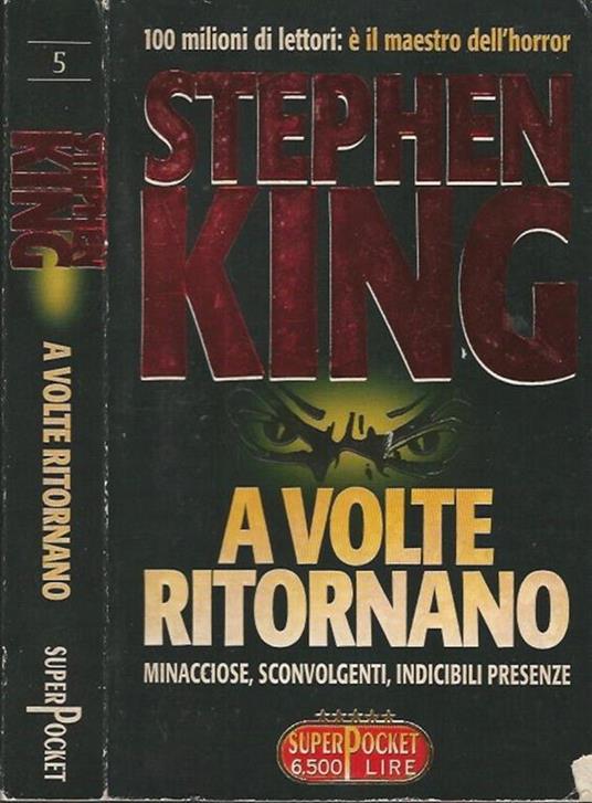 A volte ritornano - Stephen King - copertina