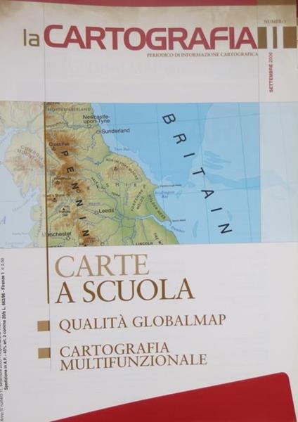 La cartografia: periodico di informazione cartografica: numero 11 (settembre 2006) - copertina