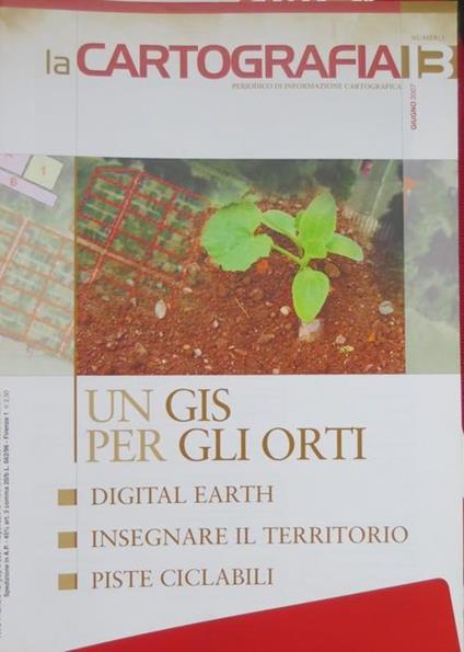 La cartografia: periodico di informazione cartografica: numero 13 (giugno 2007) - copertina