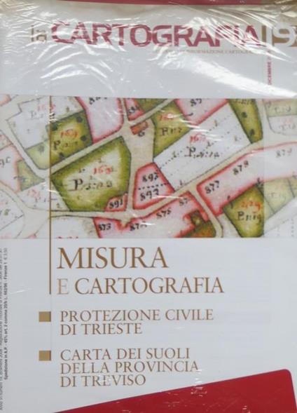 La cartografia: periodico di informazione cartografica: numero 19 (dicembre 2008) - copertina