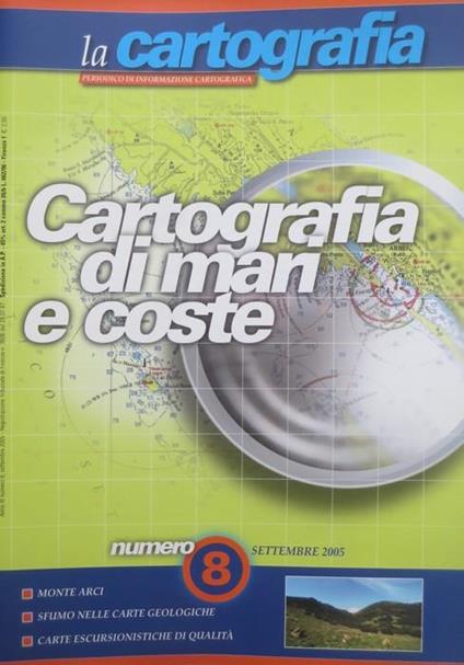 La cartografia: periodico di informazione cartografica: numero 8 (settembre 2005) - copertina