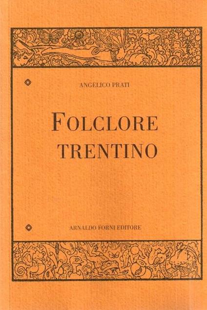 Folclore trentino - Angelico Prati - copertina