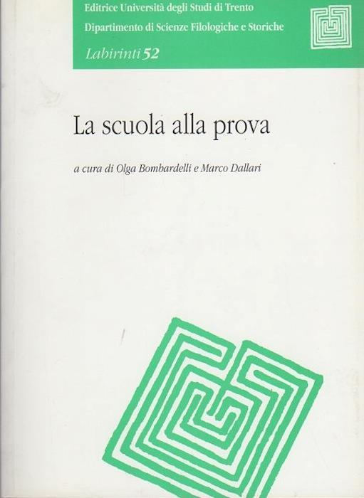 La scuola alla prova - Marco Dallari - copertina