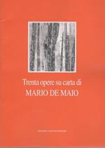 Trenta opere su carta di Mario De Maio: opere quadrate