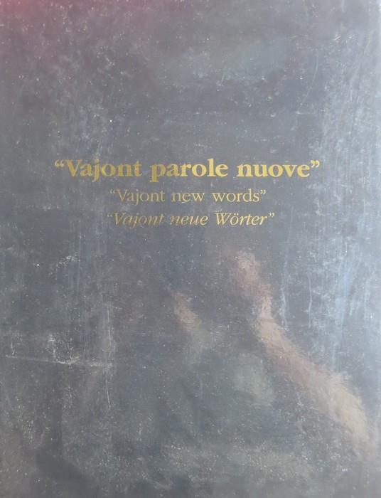 Vajont, parole nuove - Bruno Pittarello - copertina