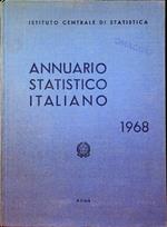 Annuario statistico italiano: 1968