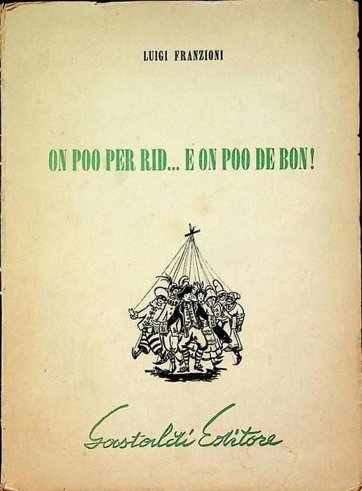 On poo per rid... e on poo de bon! - Luigi Franzioni - copertina