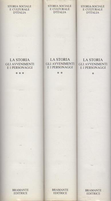 Storia sociale e culturale d’Italia: La storia, gli avvenimenti, i personaggi: 1: Il Medioevo - Il cavaliere, la morte e il diavolo 2. L’età moderna dalla pace di Lodi al Congresso di Vienna - L’età contemporanea: politica, società ed economia dal 1 - Francesco Surdich - copertina