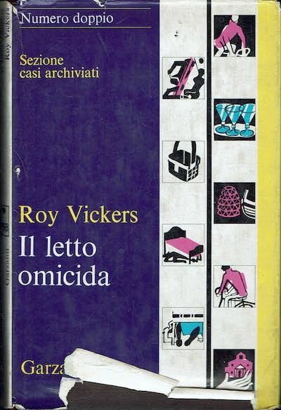 Il letto omicidI - Roy Vickers - copertina