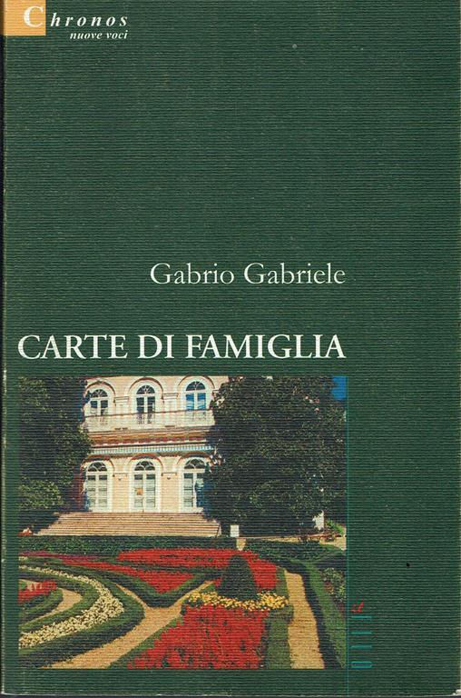Carte di famiglia - Gabrio Gabriele - copertina