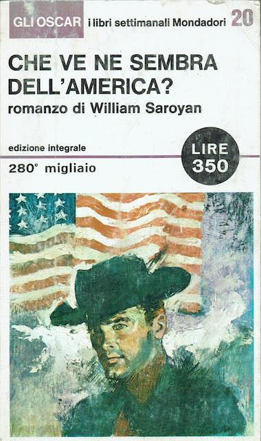 Che ve ne sembra dell'America? - William Saroyan - copertina