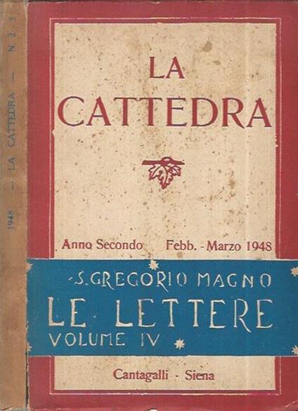 Le Lettere - Gregorio Magno (san) - copertina