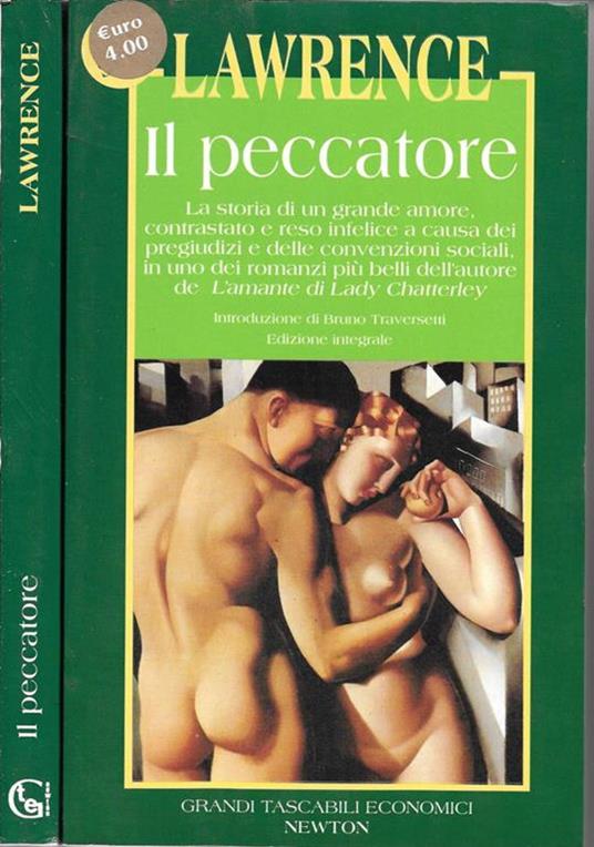 Il peccatore - David Herbert Lawrence - copertina