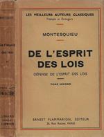 De l'esprit des Lois tome second