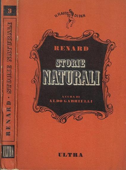 Storie naturali - Jules Renard - copertina