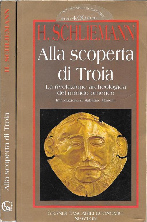 Alla scoperta di Troia - Heinrich Schliemann - copertina