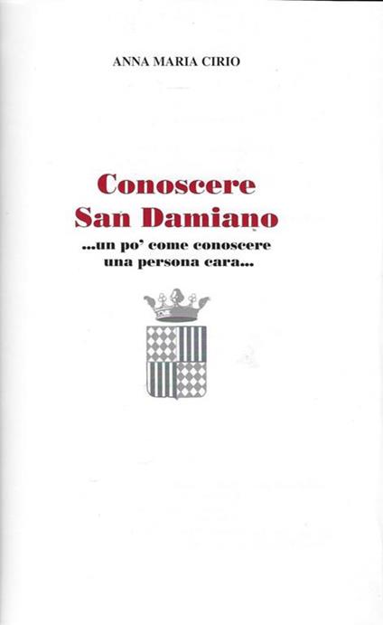 Conoscere San Damiano - Aanna Maria Cirio - copertina