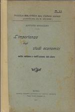 L' importanza degli studi economici