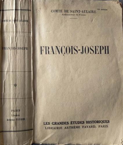 Francois Joseph - copertina