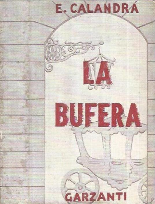 La bufera - Edoardo Calandra - copertina