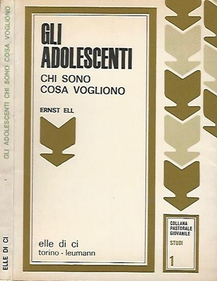 Gli adolescenti - Ernst Ell - copertina