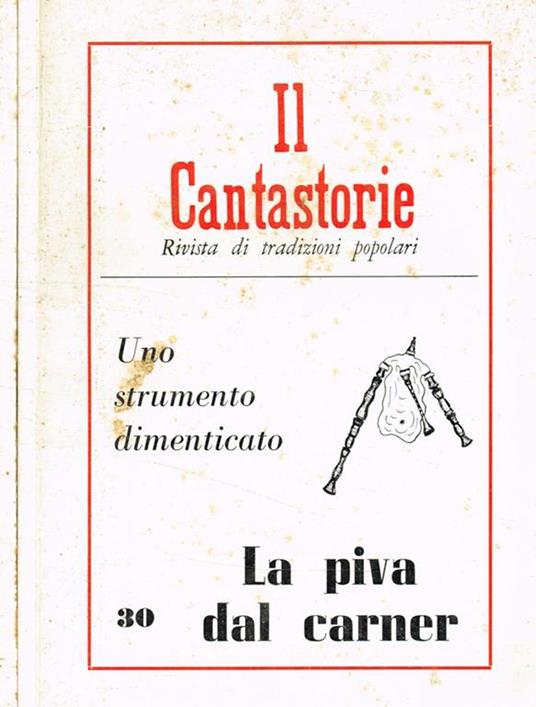 Il Cantastorie. Rivista di tradizioni popolari. Nuova serie, n.30 (50), gennaio-giugno, 31 (51) luglio-dicembre 1980 - copertina