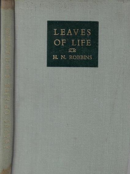 Leaves of life - H. N. Robbins - copertina