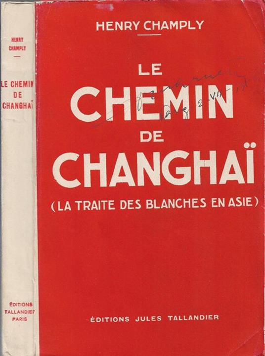 Le Chemin de Changhai - Henry Champli - copertina