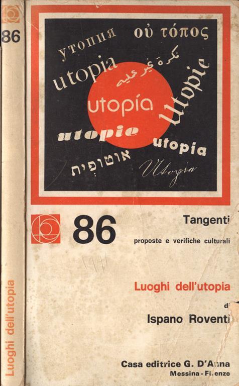 Luoghi dell' utopia - Ispano Roventi - copertina