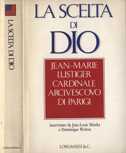 La scelta di Dio - Jean Marie Lustiger - copertina