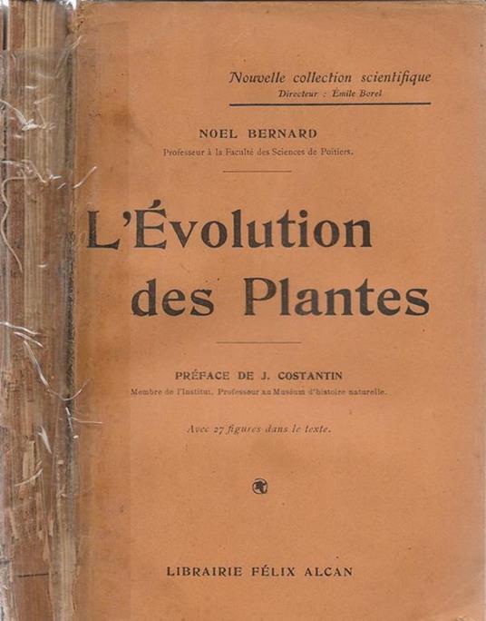 L' Évolution des Plantes - Bernard Noel - copertina