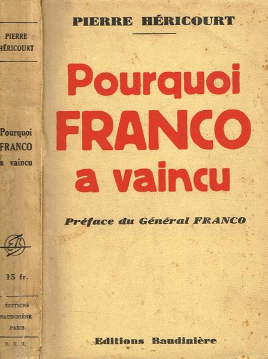 Pourquoi Franco a vaincu - copertina